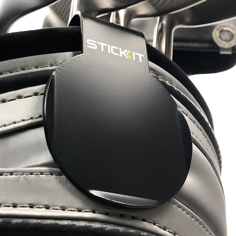 Golf Bag Metal Landing Pad I Metal Bag Clip for Quick and Easy Use of Magneti