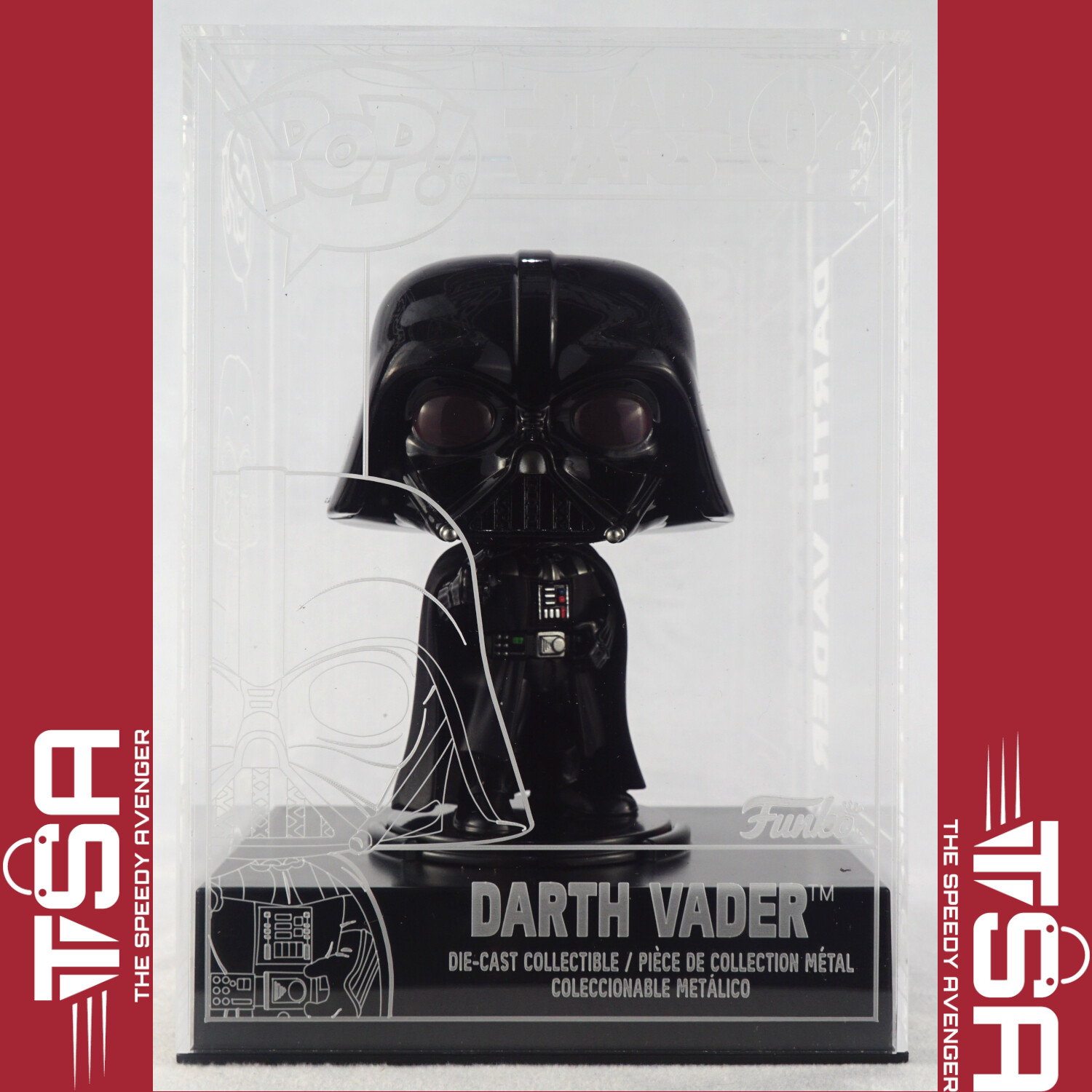 Funko Pop! DIECAST DARTH VADER #02 Star Wars Funko Shop Excl Disney Plus Obi-Wan