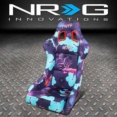 NRG ULTRA PRISMA INVERT TROPICAL PRINT FRP БОЛЬШОЕ БОЛЬШОЕ БОЛЬШОЕ СИДЕНЬЕ С ФИКСИРОВАННОЙ СПИНКОЙ.