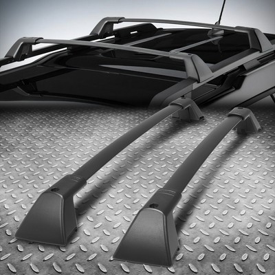 Для 21-24 Bronco Sport Черный Алюминиевый багажник на крыше с поперечной балкой для перевозки грузов