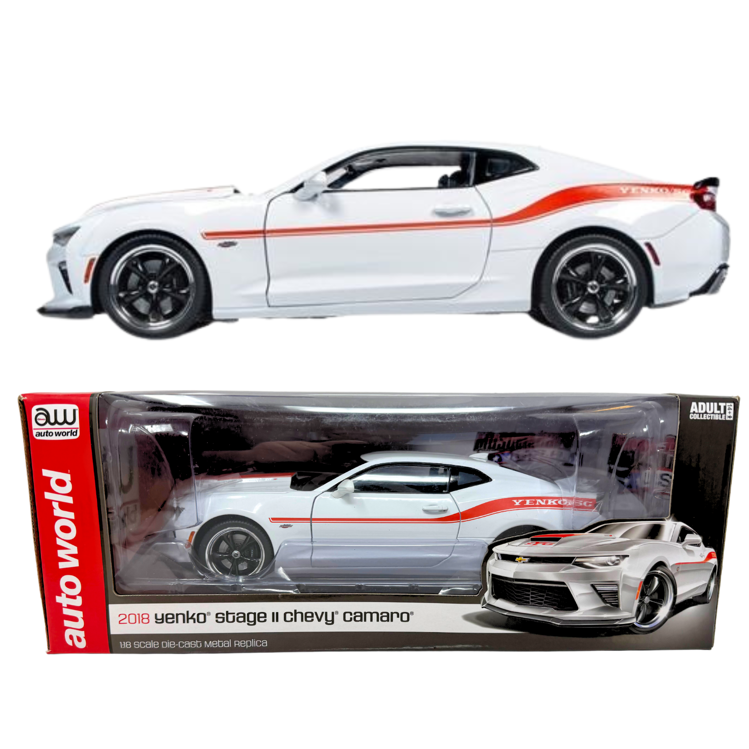 ミニカー Auto World 1/18 Yenko Chevy Camaro REVIEW: Auto World 2018 Chevrolet Camaro Yenko Stage 1