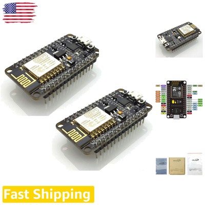 Self-Contained ESP-12E NodeMCU Development Board - Pack of 2 for IoT Projects