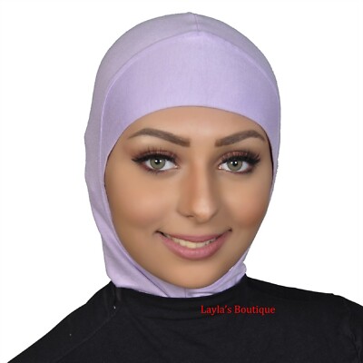 Muslim Inner Hat Flower Under Scarf Hijab Lace Bonnet - Adjustable Cotton Islamic Headwear For Women