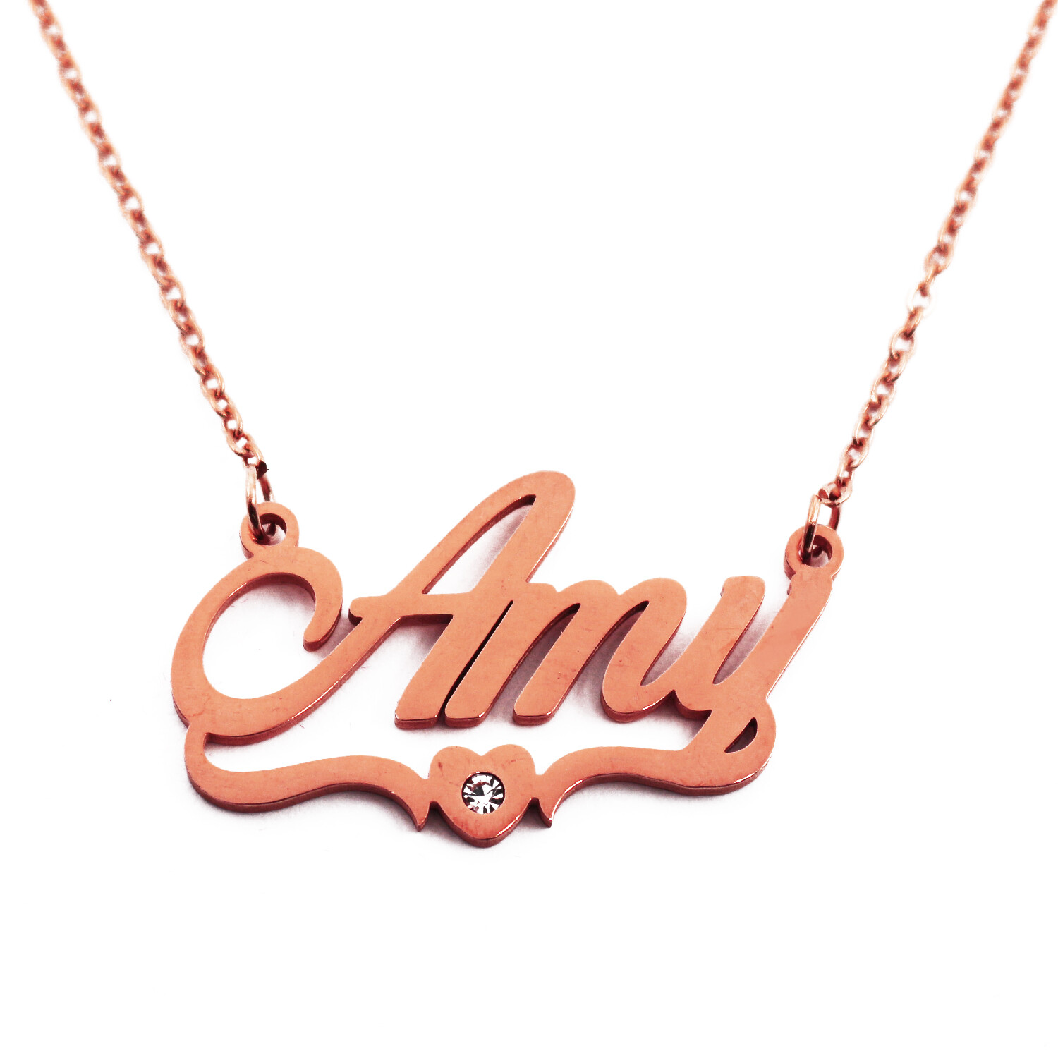 ☆ベストセラー【AMY O】Name Plate Necklace 刻印 ネックレス♪ ☆ベストセラー【AMY O】Name Plate Necklace 刻印 ネックレス♪