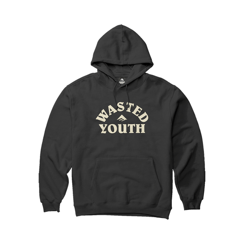 Emerica Skateboard Hoody Wasted Youth Black