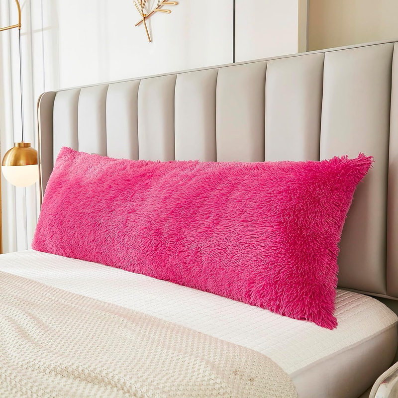 Cover Luxury Shaggy Plush Decorative Solid Body Pill