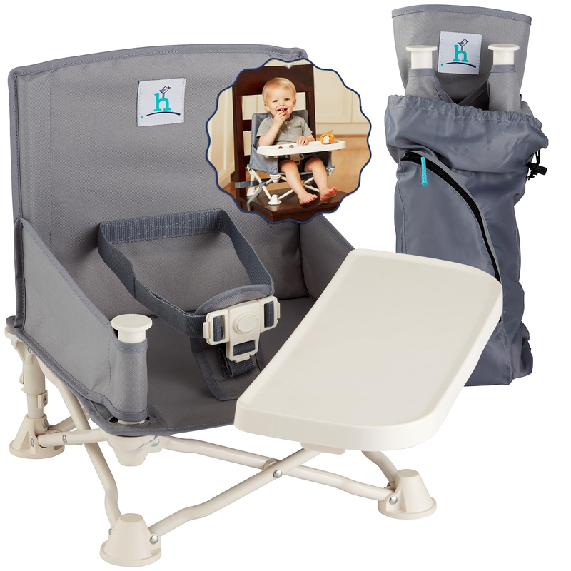 Omniboost Travel Booster Seat with Tray for Baby, Dining Table...