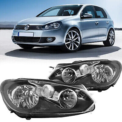 For 2010-2014 Volkswagen Sportwagen Golf/Jetta Headlight Assembly Left+Right