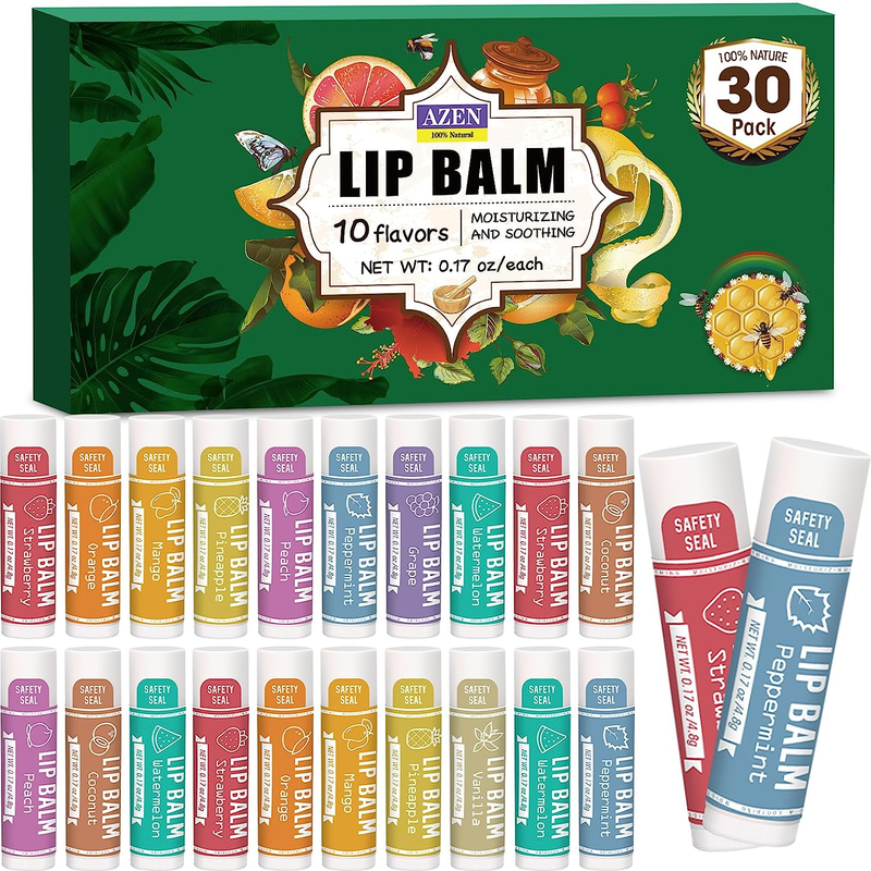 , Natural Lip Balm Bulk, Lip Care Product, Moisturizing Lip Balm