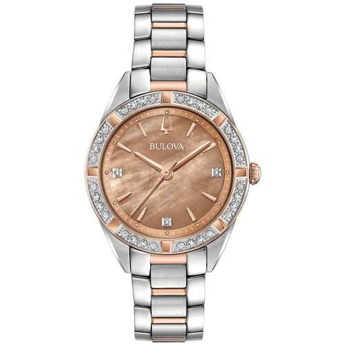 Pre-owned Bulova Women's Sutton 32mm Quartz Watch 98r264