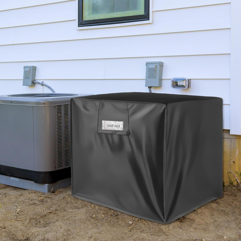 Air Conditioner Cover Square AC Cover for Outside Unit Waterproof&Dustproof Air