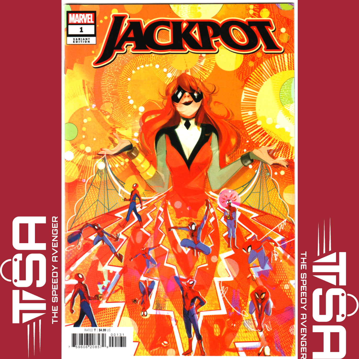 JACKPOT #1 Nicoletta Baldari Variant Cover 2024 Marvel First Solo Series