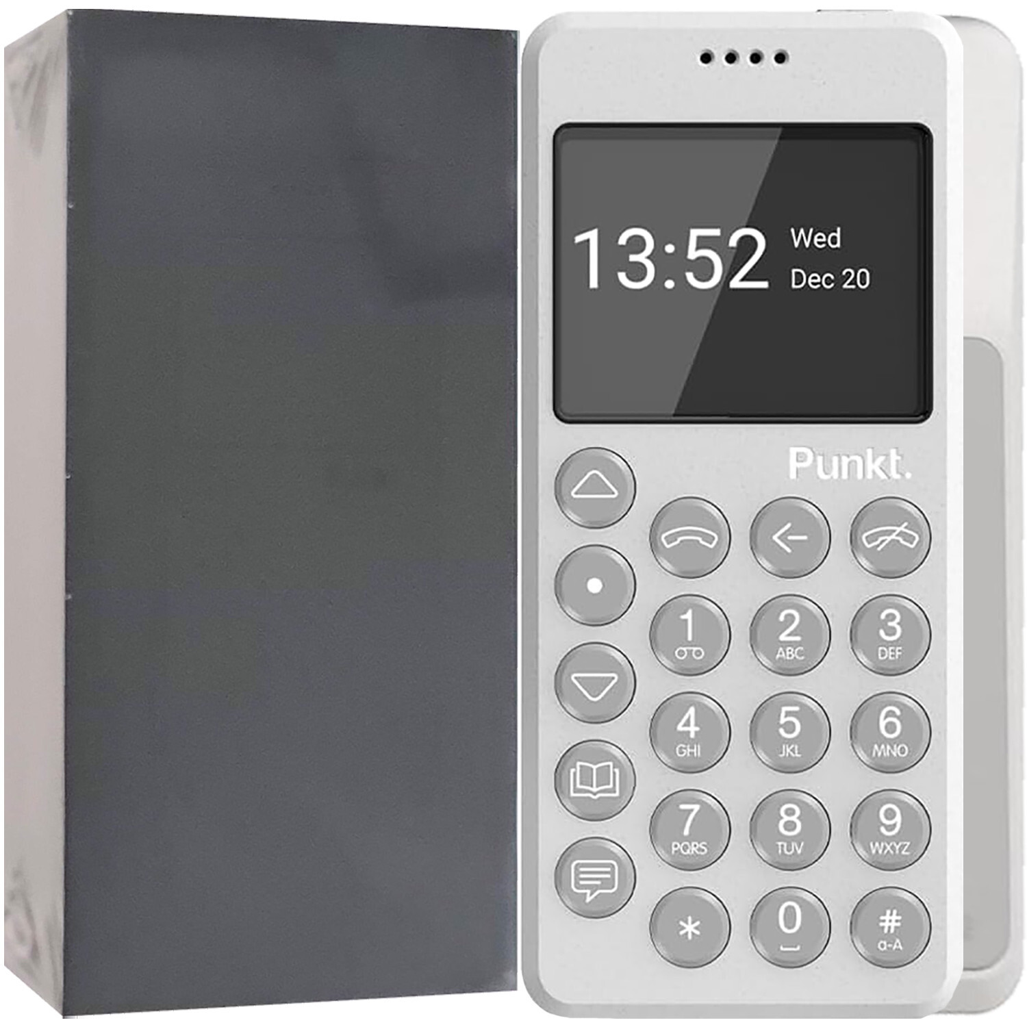 Punkt MP02 4G Light Grey 16GB + 2GB Single-Sim Unlocked GSM