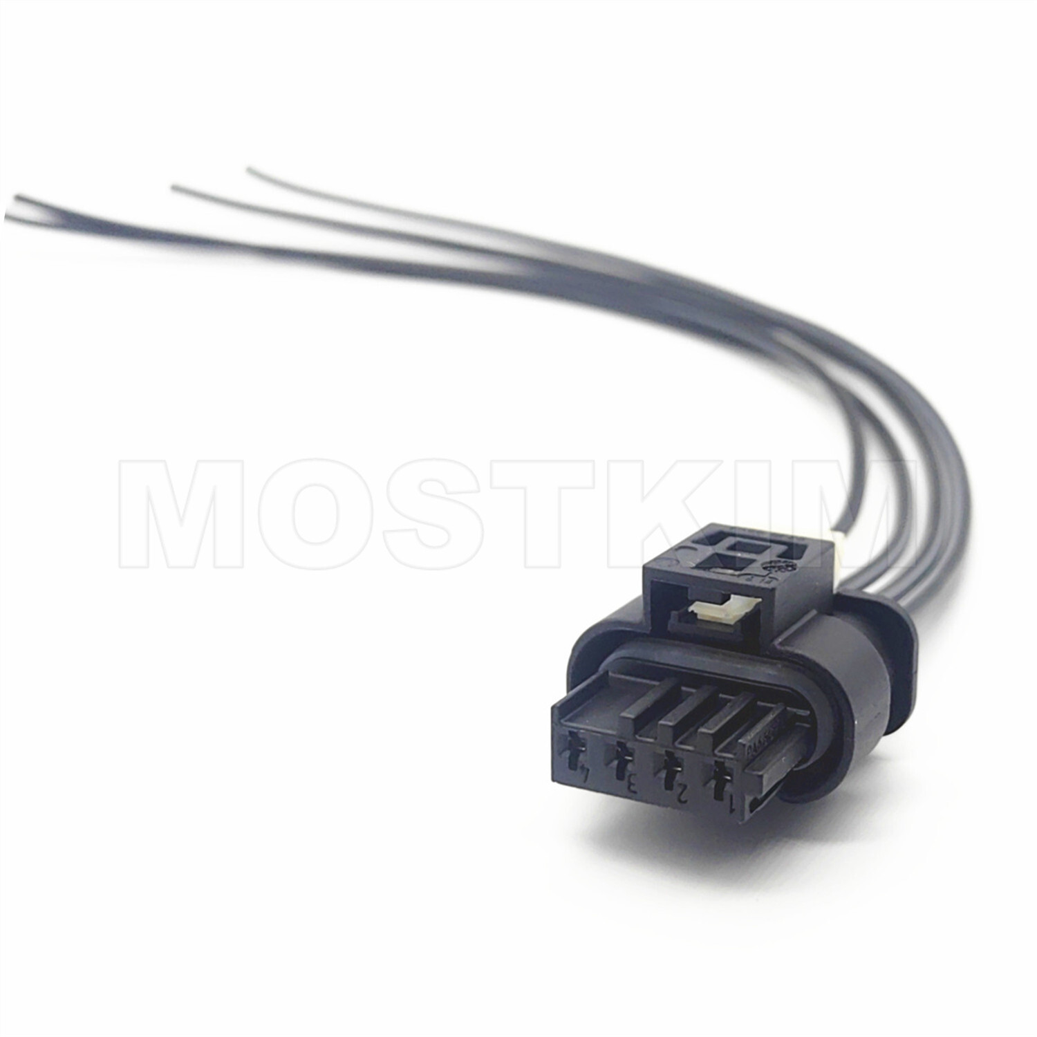 4-Pin MAF Mass Air Flow Sensor Connector Pigtail For BMW