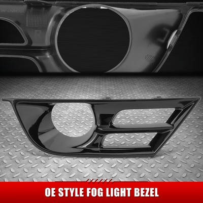 Для 15-17 Chrysler 200 Черная противотуманная фара с правой стороны переднего пассажира/Рамка фонаря