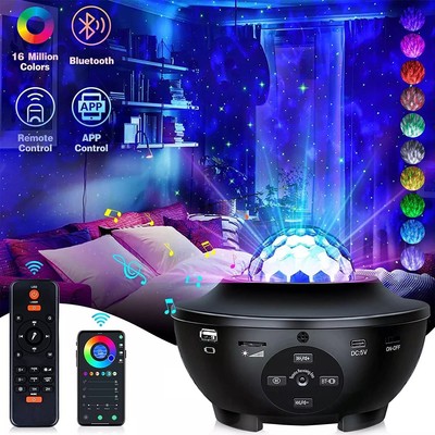 Astronaut Galaxy Projector Bluetooth Starry Sky Bluetooth Night Light w/Remote