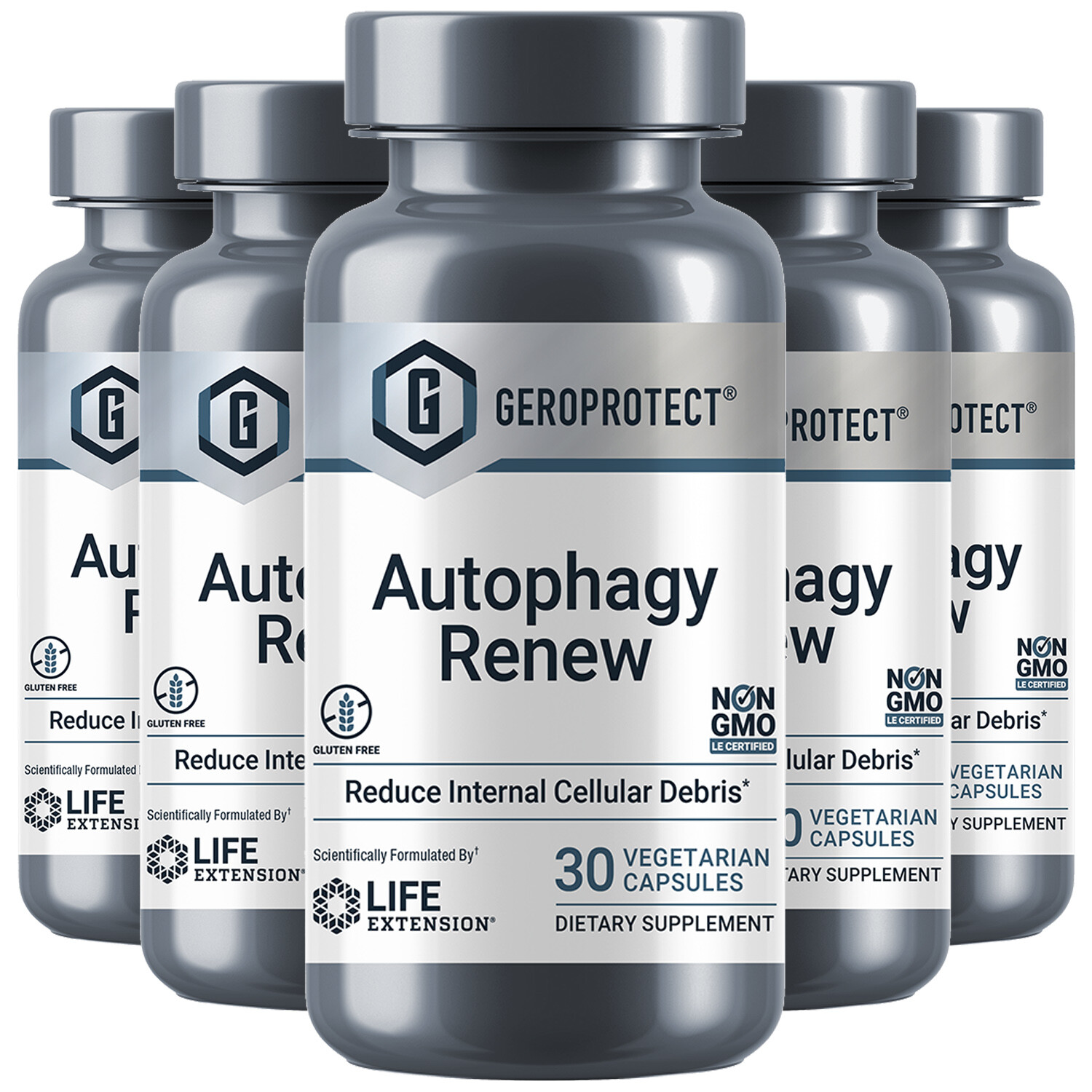 Life Extension Geroprotect Autophagy Renew Longevity AMPK клеточная энергия 5X30