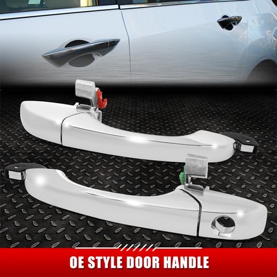 [2ШТ]ДЛЯ 05-10 CHRYSLER 300 MAGNUM ХРОМИРОВАННЫЕ РУЧКИ ДЛЯ ПЕРЕДНЕЙ ЛЕВОЙ ИЛИ ПРАВОЙ ДВЕРИ