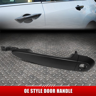 ДЛЯ 06-14 BMW 3-SERIES M3 X5 X6 ЧЕРНАЯ ТЕКСТУРИРОВАННАЯ РУЧКА ТЯГИ ПЕРЕДНЕЙ ВОДИТЕЛЬСКОЙ ДВЕРИ