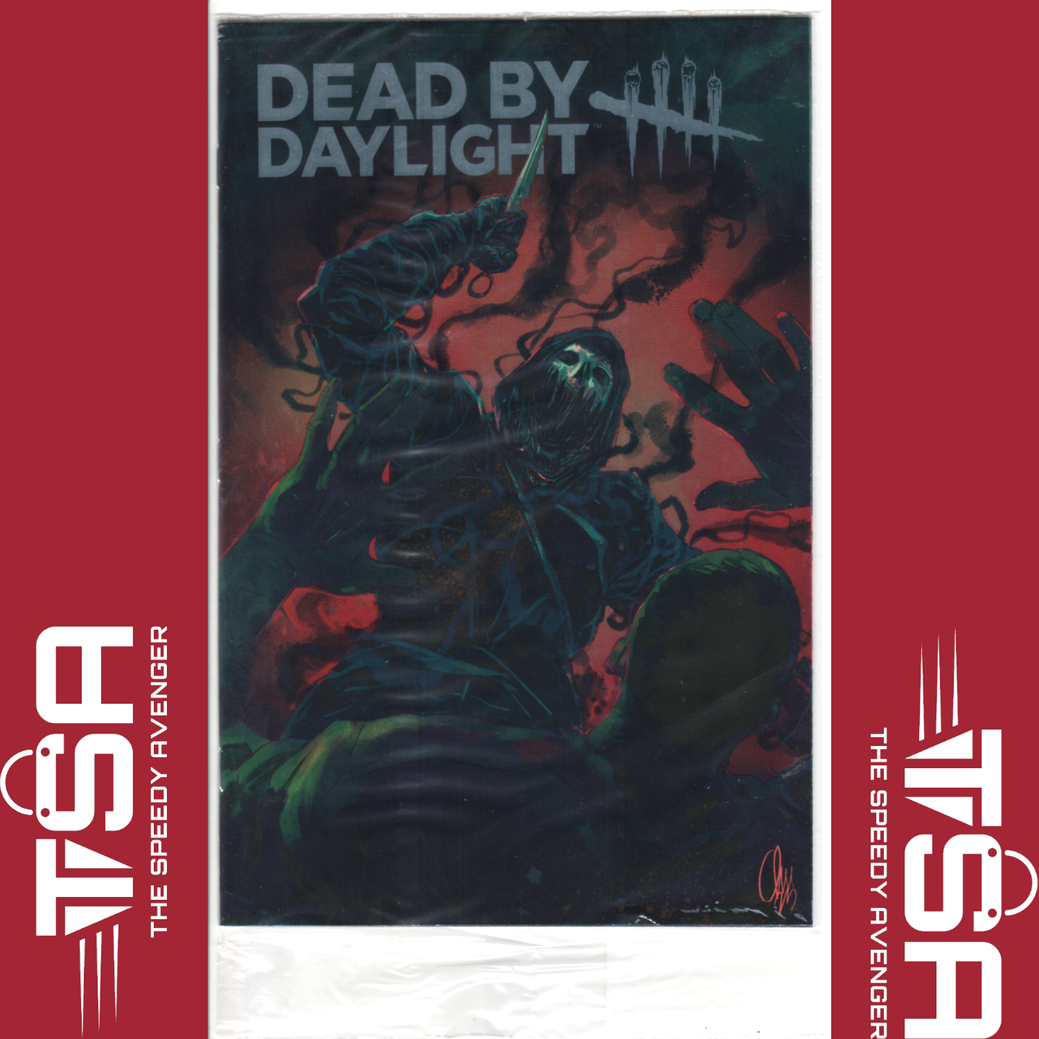 DEAD BY DAYLIGHT #3 Jesús Hervás Foil Variant Cover Game Code SEALED! 2023