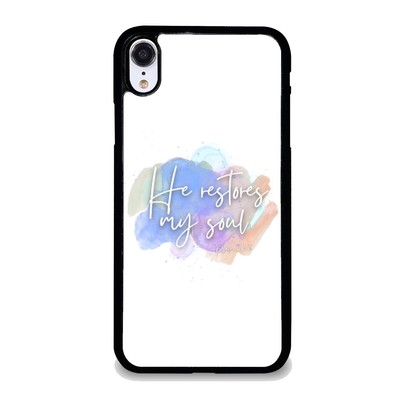 Anti scratch Cover For iPhone XS XR 6 7 8 Plus SE 2nd 3rd my Soul He Restores