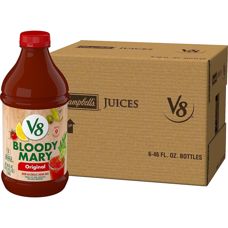 Bloody Mary Mix, Vegetable Juice for Bloody Mary Cocktails, 