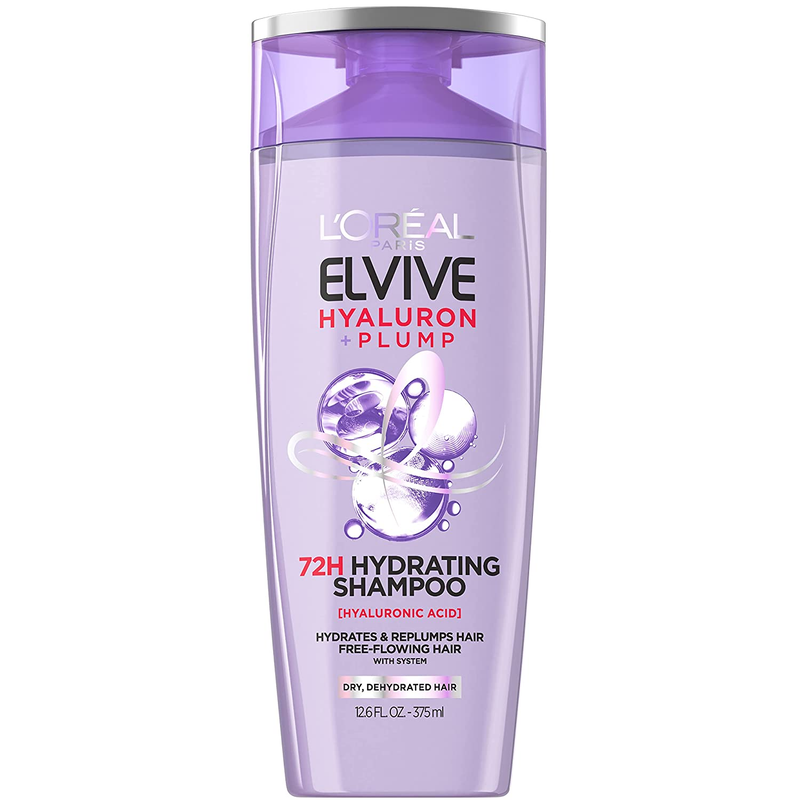 L'Oreal Paris Elvive Hyaluron Plump Hydrating Shampoo for Dehydrated Dry Hair In