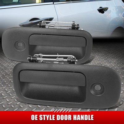 [2ШТ]ДЛЯ 96-02 EXPRESS SAVANA ТЕКСТУРИРОВАННЫЕ ЧЕРНЫЕ РУЧКИ ДЛЯ ПЕРЕДНЕЙ ЛЕВОЙ И ПРАВОЙ ДВЕРЕЙ