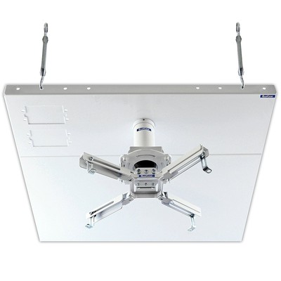 QualGear Pro-AV QG-KIT-S2-3IN-W Projector Mount Kit Accessory Suspended Ceiling