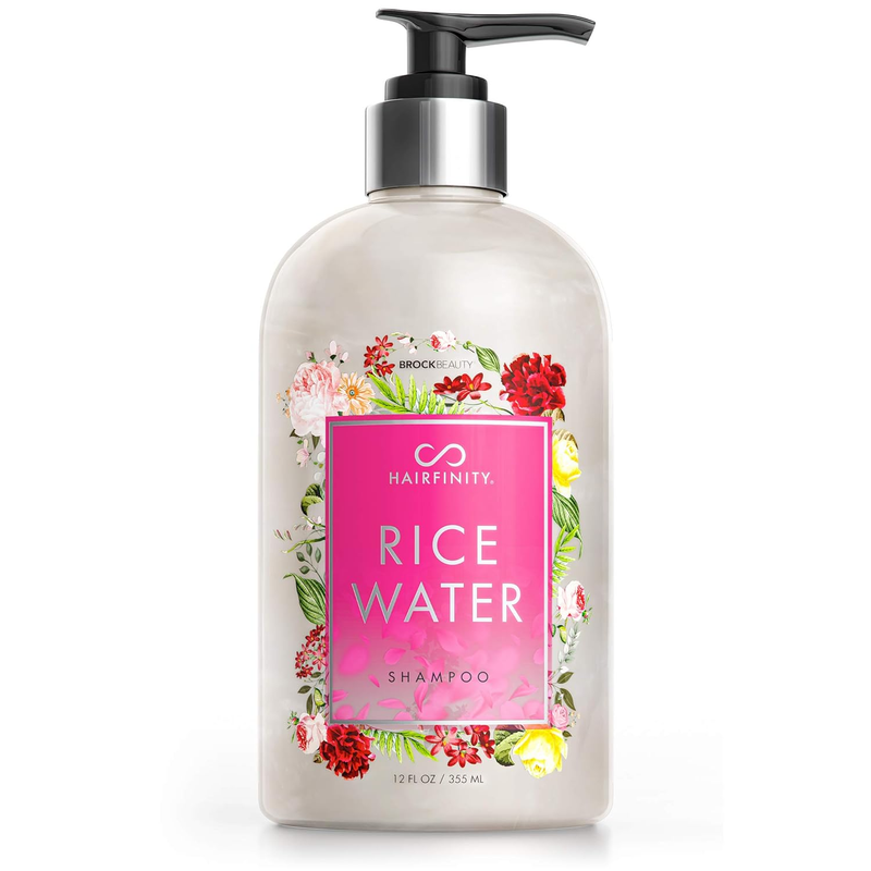 Hairfinity Rice Water Shampoo - Silicone & Sulfate Free Growth Formula - Best fo