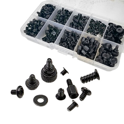 400Pcs Computer Screws Standoffs Kit SSD Screw for Universal Motherboard PC