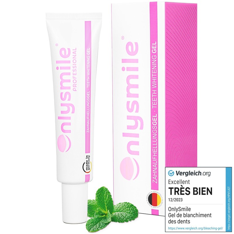 Gel De Blanchiment Des Dents Onlysmile Professionnel | Indolore & Effet ImmÃ©Diat