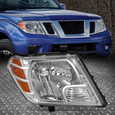 Для 09-21 Nissan Frontier Заводская Пассажирская Правая боковая фара хромированная