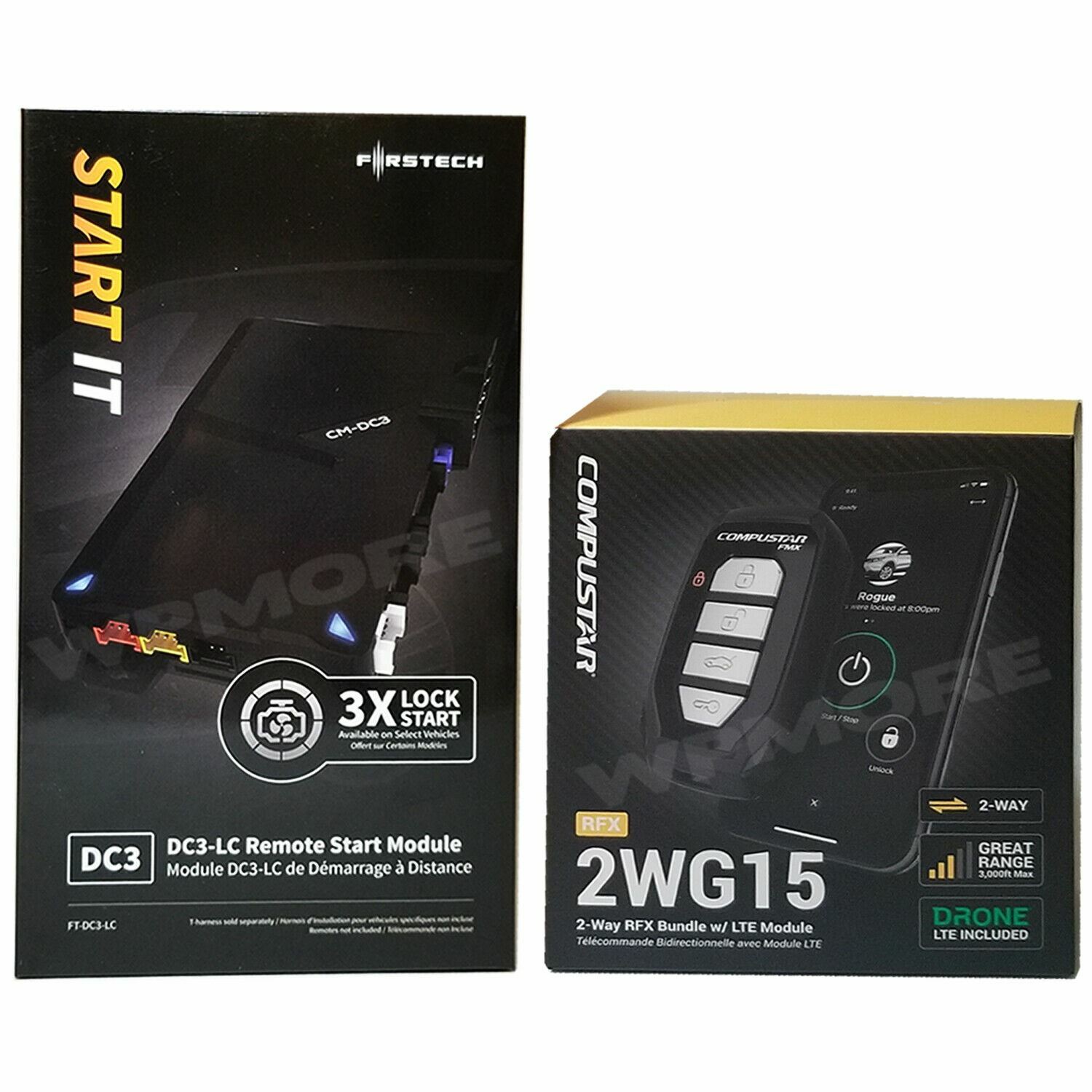 Compustar Firstech CSX4905-S KIT Remote Start + 2-Way Remote
