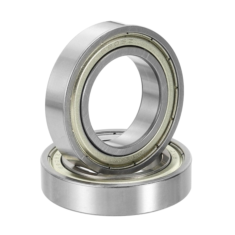 2 Pack 6905ZZ Deep Groove Ball Bearings, 25X42X9Mm Chrome Steel Double Shield Be