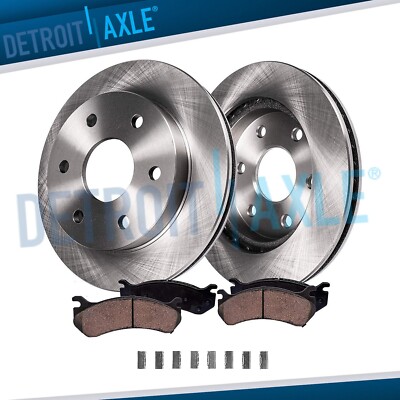Front Disc Rotors Brake Pads for 2007 - 2009 Ford Expedition Lincoln Navigator