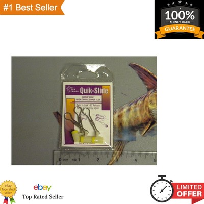 Versatile Quik-Slide Twist n  Lock Sinker Slides - Perfect for Saltwater Fishing
