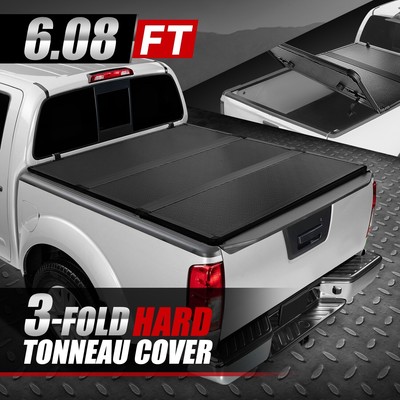 Для 05-21 Грузовика Nissan Frontier Truck 61 с коротким кузовом Жесткая трехстворчатая крышка багажника