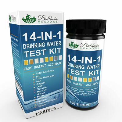 14-in-1 Drinking Water Test Kit - Best Water Quality Test for Well & Tap (Best Water Test Kit)