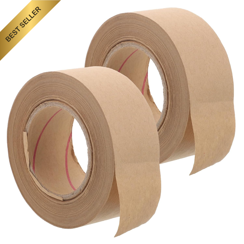Water Activated Tape for Picture Framing - Kraft Paper Gummed Backing Tape 1.4 I