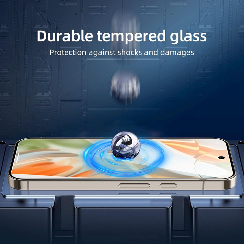 3 Pack Designed for Google Pixel 10/10 Pro, Pixel 9/9 Pro Screen Protector,Tempe