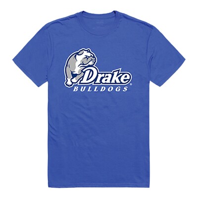 Drake University Bulldogs DU NCAA Cotton College Licensed Tee T-Shirt S-2XL