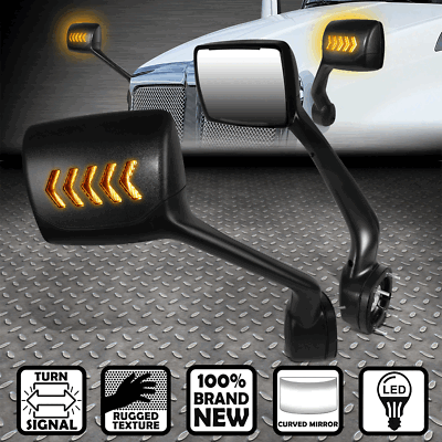 [СВЕТОДИОДНЫЙ УКАЗАТЕЛЬ ПОВОРОТА С ПОСЛЕДОВАТЕЛЬНОЙ СТРЕЛКОЙ] ДЛЯ БОКОВЫХ ЗЕРКАЛ КАПОТА 11-21 PETERBILT 579 587