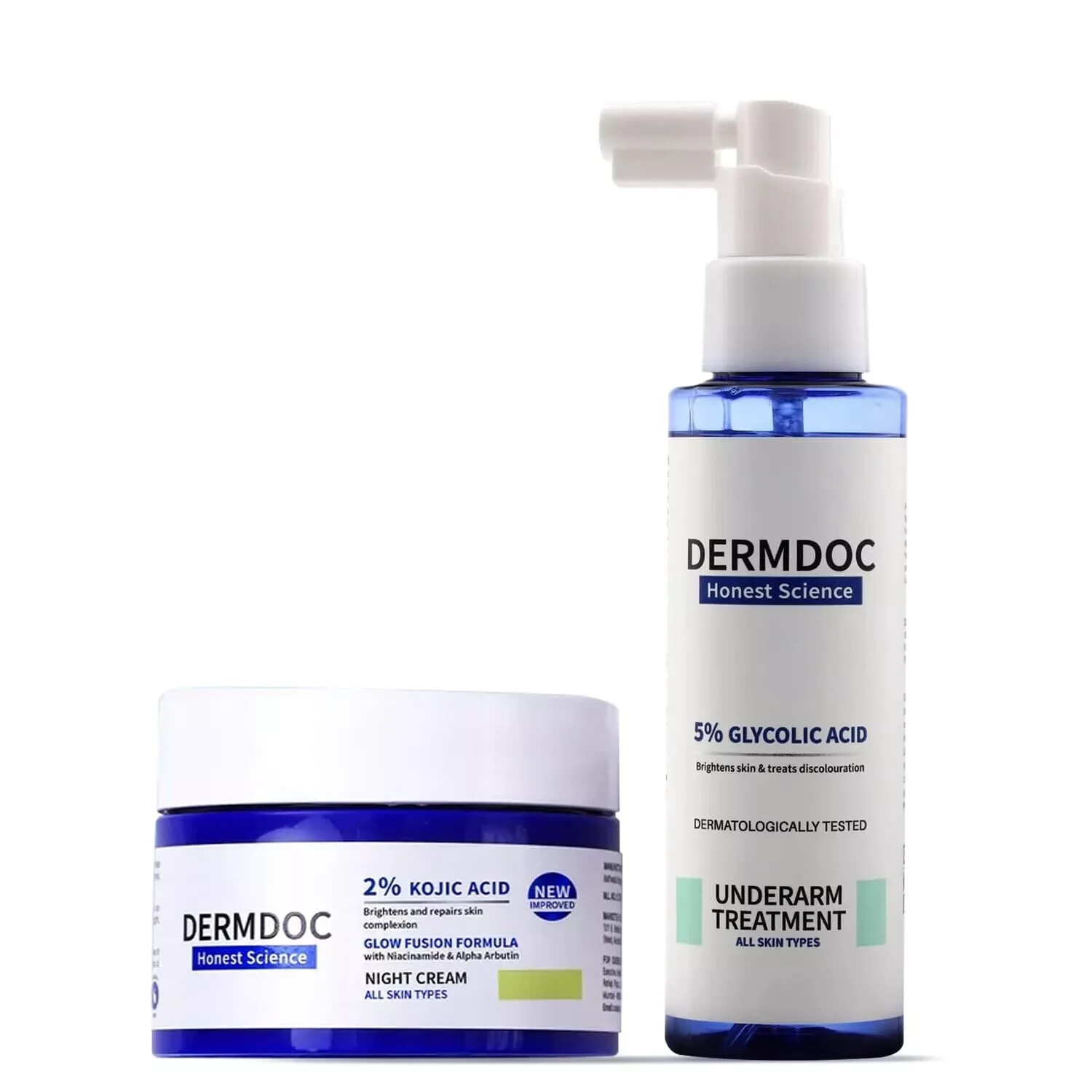 DermDoc Brighten Up Combo Brightening Spray -100 ml Acid