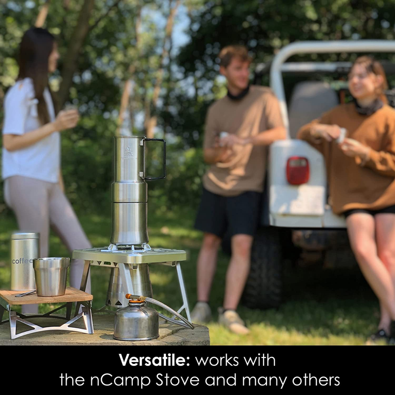 - Caf&eacute;, Portable Coffee Maker, Portable Espresso Machine, Compact Camping Coffee
