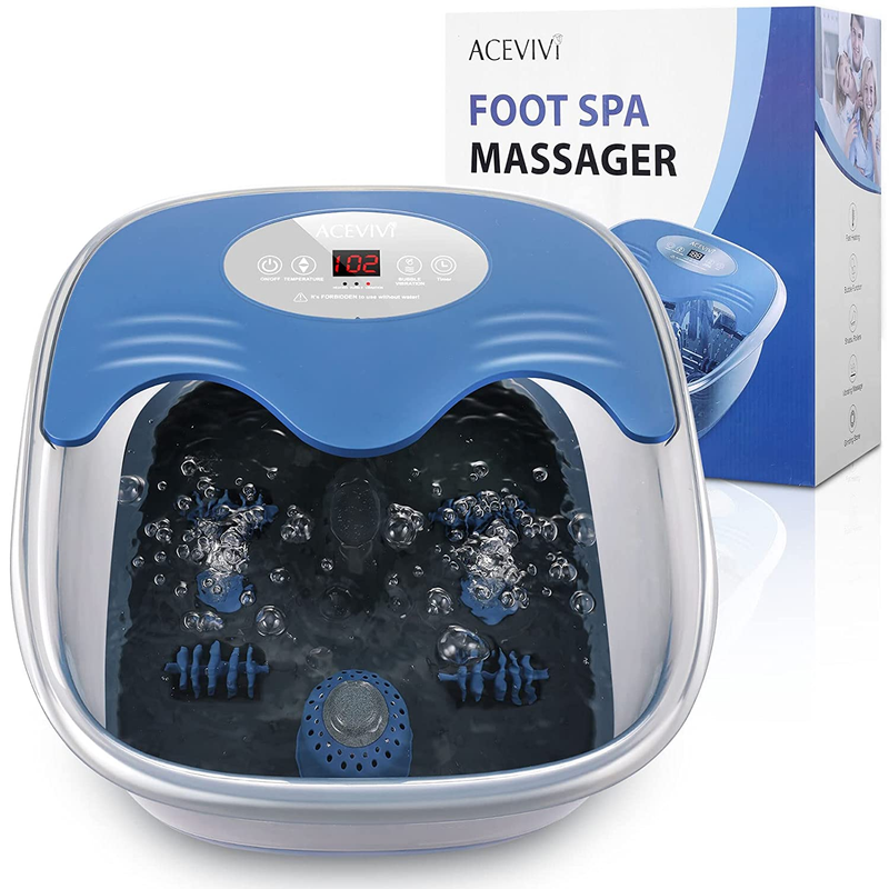 Foot Spa with Heat and Massage and Jets, Foot Bath Massager 