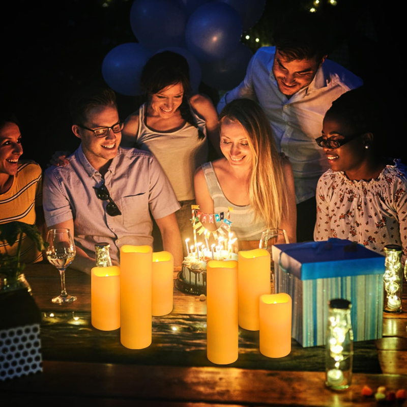 36 Pack Flameless Waterproof Indoor Outdoor Led Candles Equipped with Remote Con
