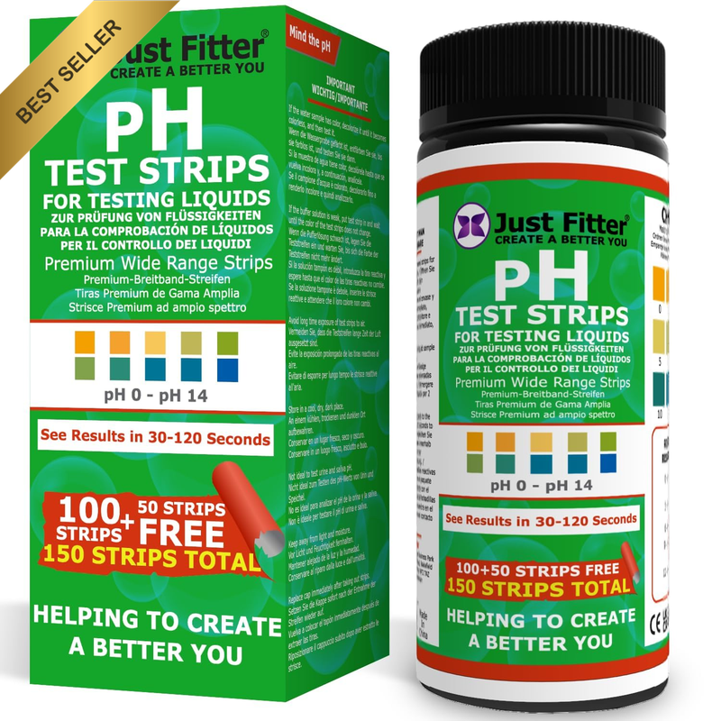 Alkaline pH Test Strips - Water Quality Kit for Home, Aquarium, Pool & Brewing