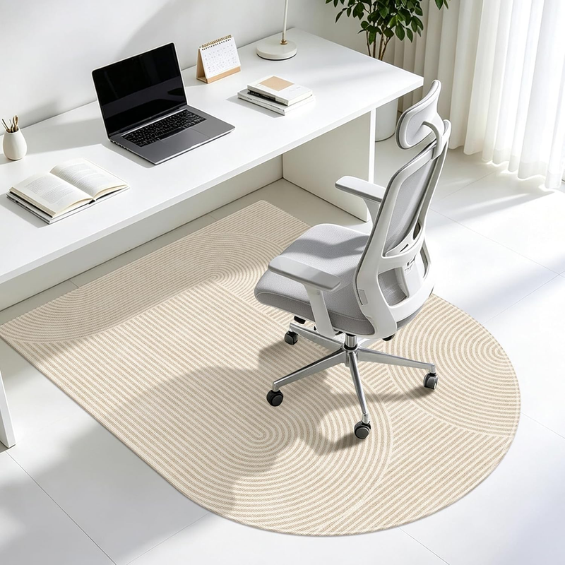 Chair Mat for Hardwood Floor & Tile Floor，Grey