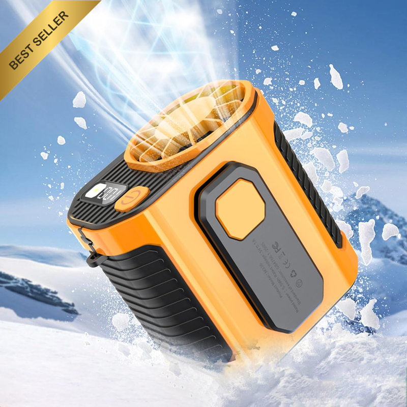 2026 Portable Fan Rechargeable, Portable Waist Fan, Waist Clip Fan, 100 Gear Wai